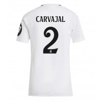 Real Madrid Daniel Carvajal #2 Replica Home Shirt Ladies 2024-25 Short Sleeve